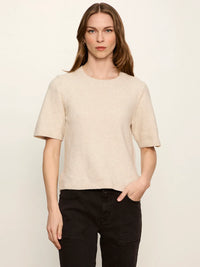 Sanctuary - Perfect Sweater Tee - Heather Dark Bone
