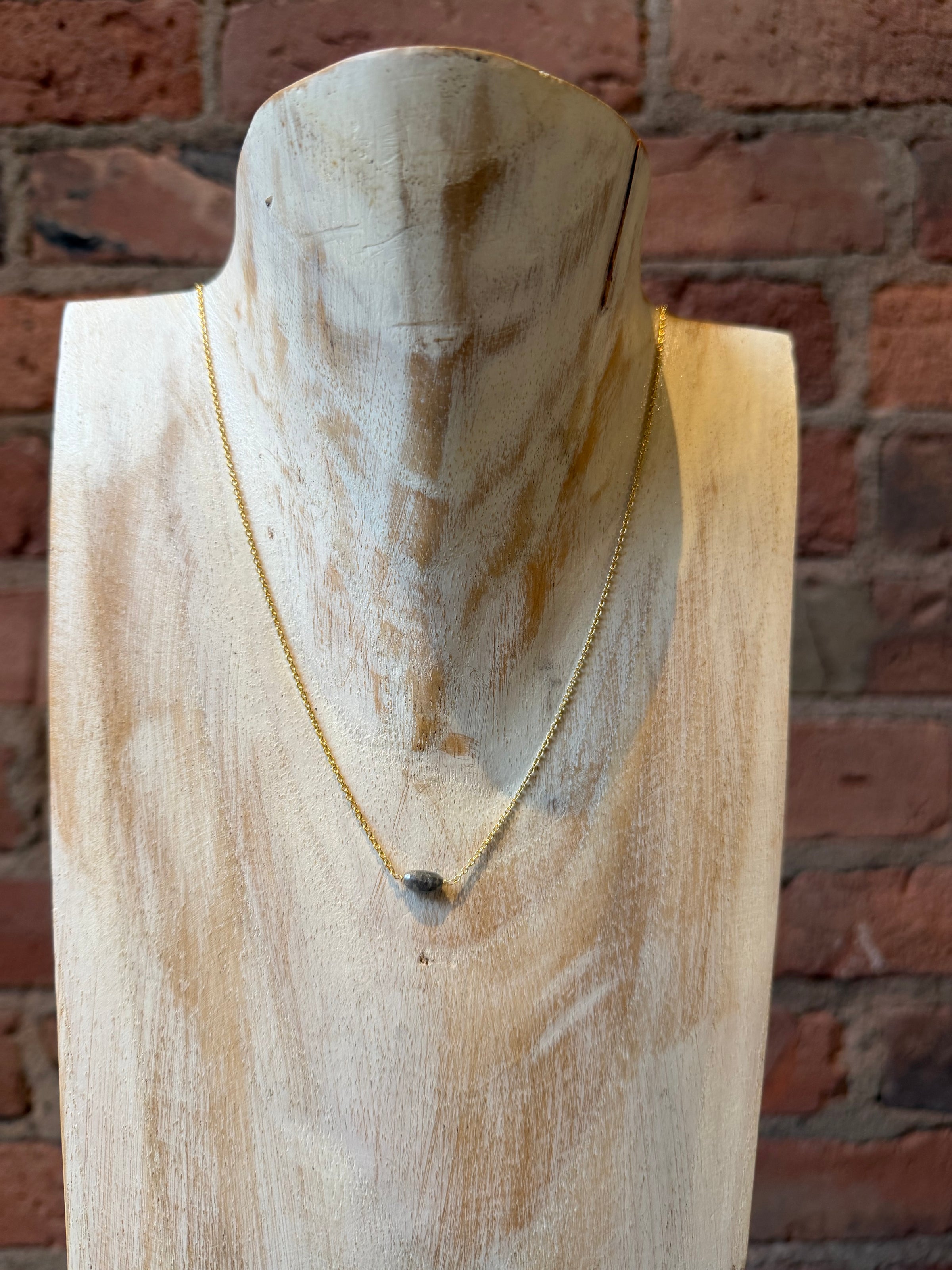 Studio Skanda by Mary Wakefield - Grey Diamond Necklace