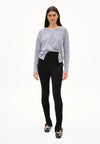 ArmedAngels - Xianaa Stripes Longsleeve Top in Oatmilk/Blue Noon