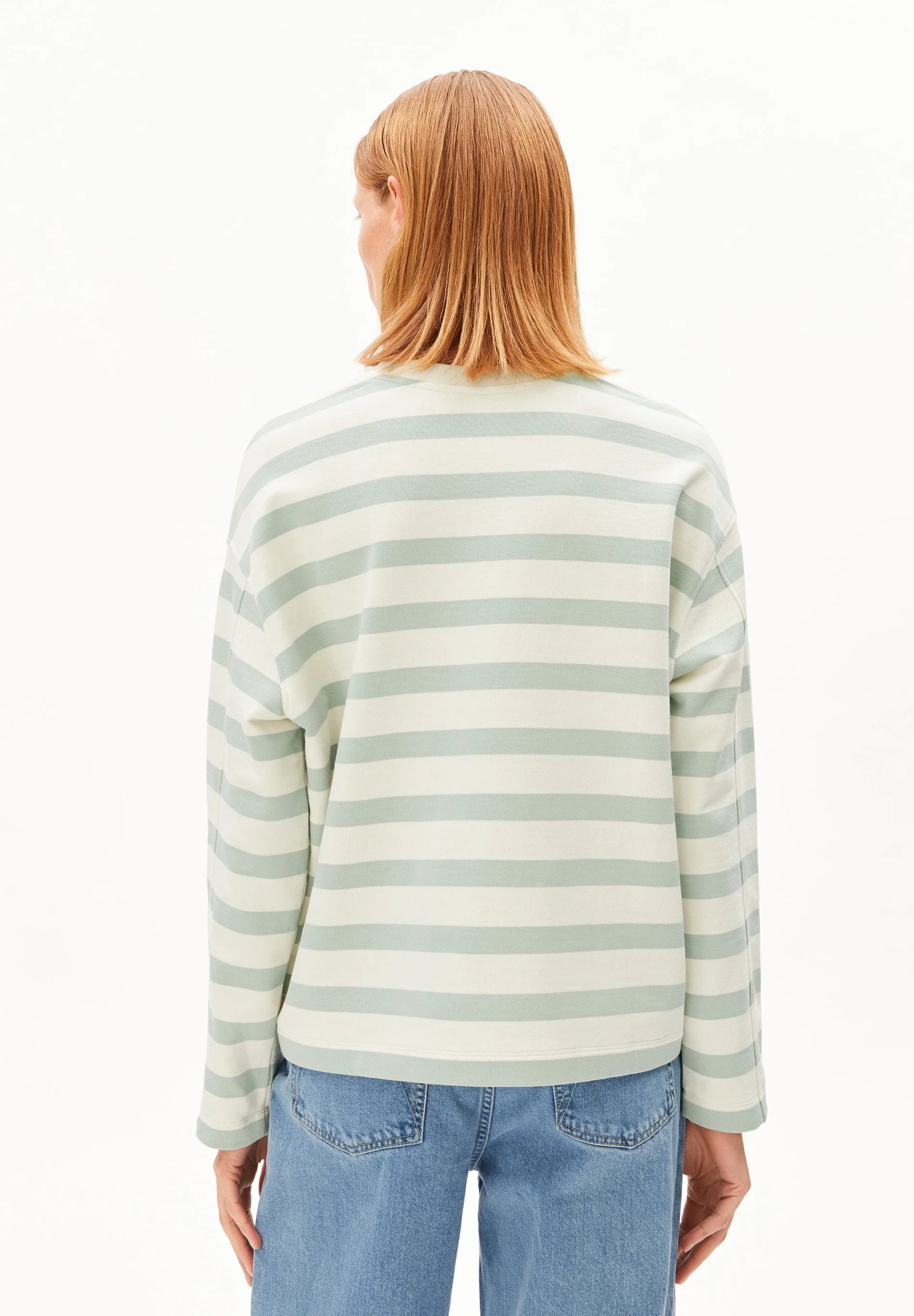 ArmedAngels - Iconic Å Frankaa Bold Sweatshirt in Undyed-Foam