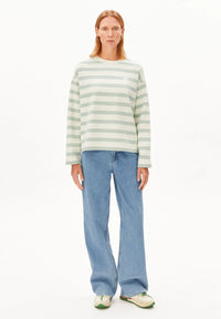 ArmedAngels - Iconic Å Frankaa Bold Sweatshirt in Undyed-Foam