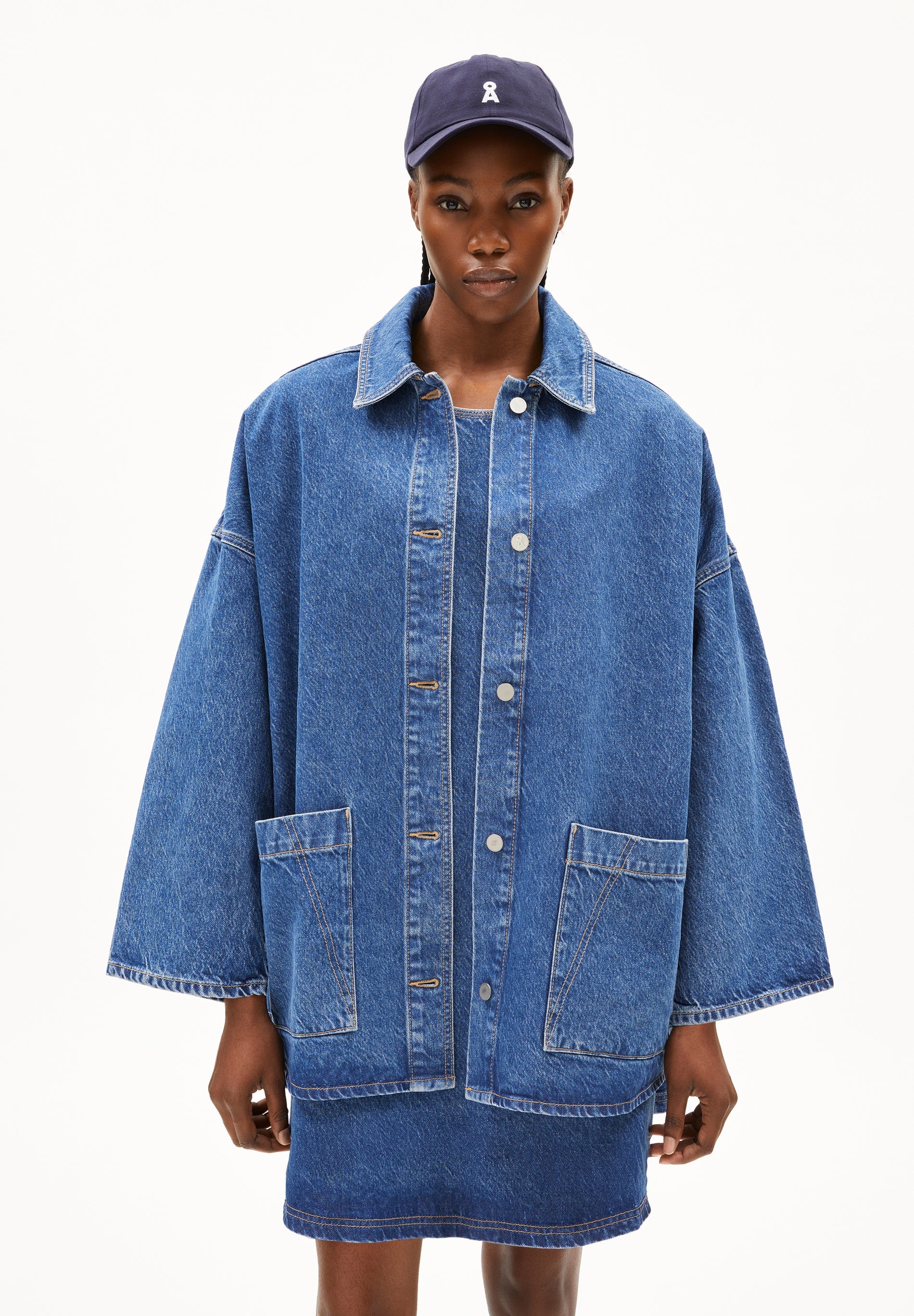 ArmedAngels - Draapy Jacket in Royal