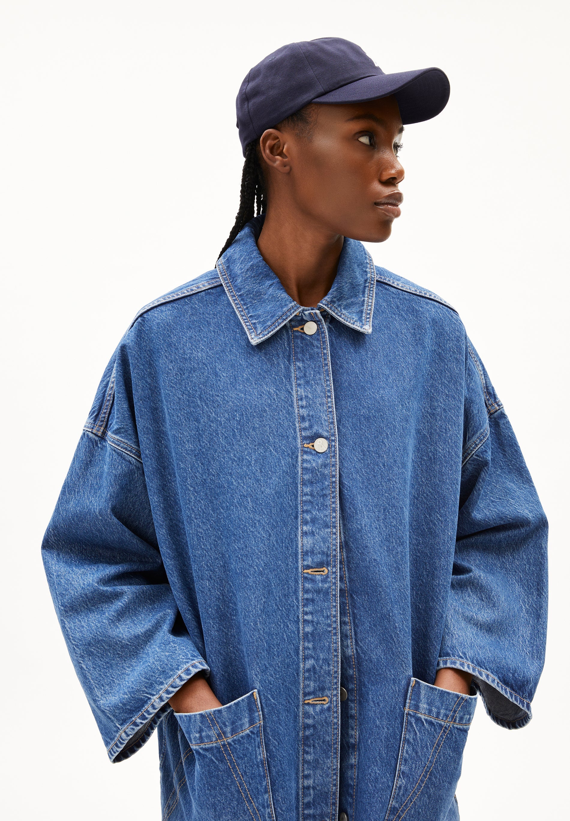 ArmedAngels - Draapy Jacket in Royal