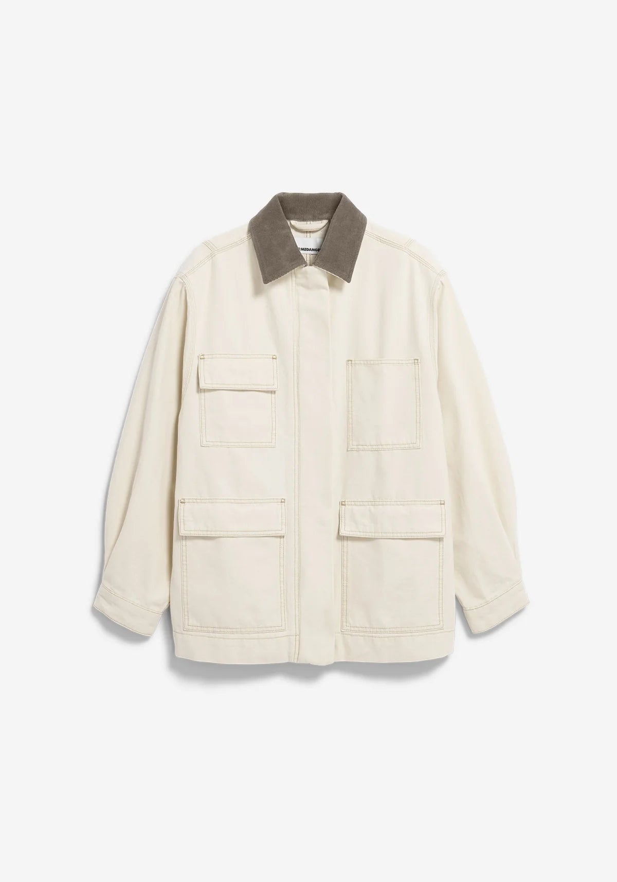 ArmedAngels - Workwear Canvas Jacket in Undyed