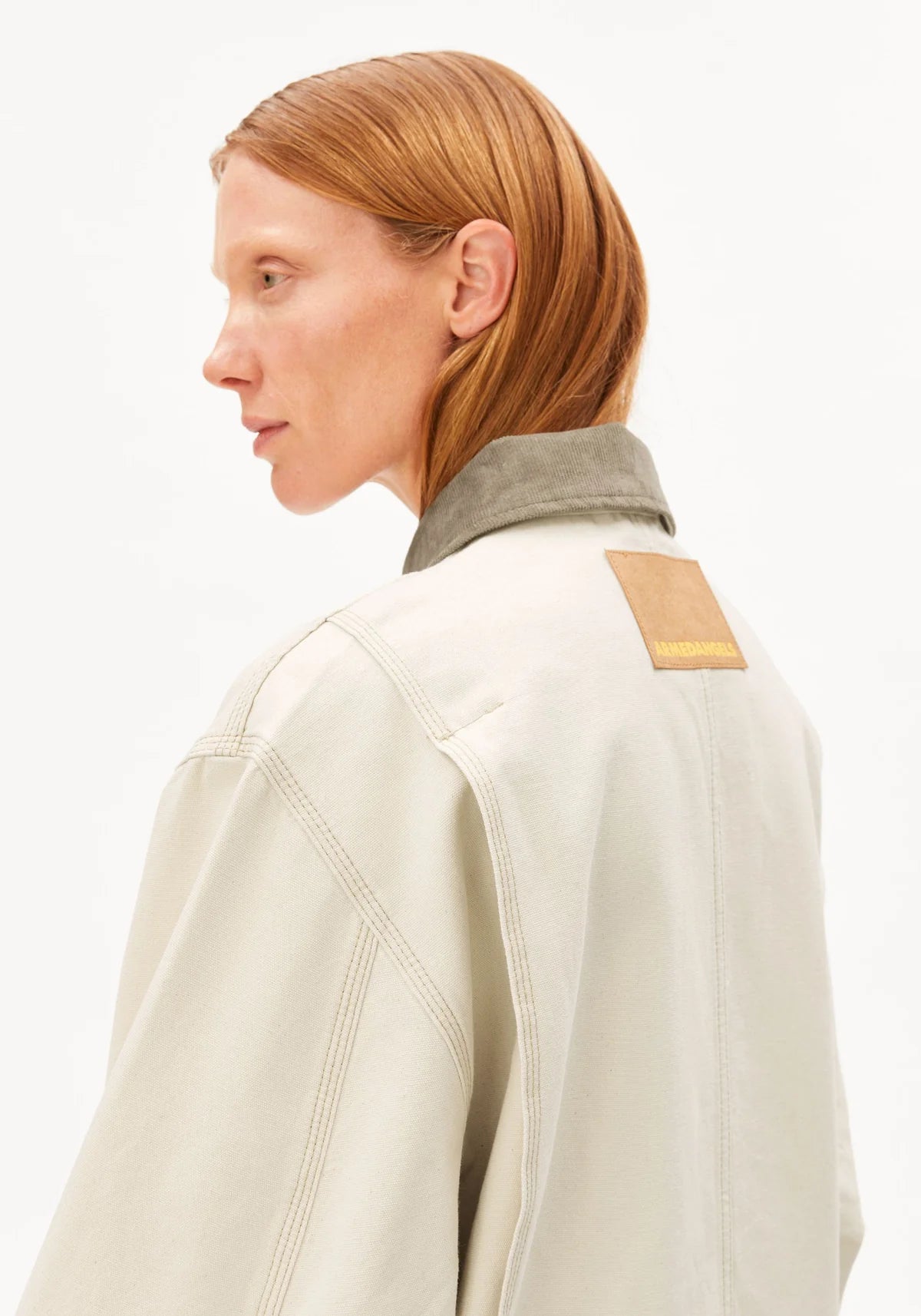 ArmedAngels - Workwear Canvas Jacket in Undyed