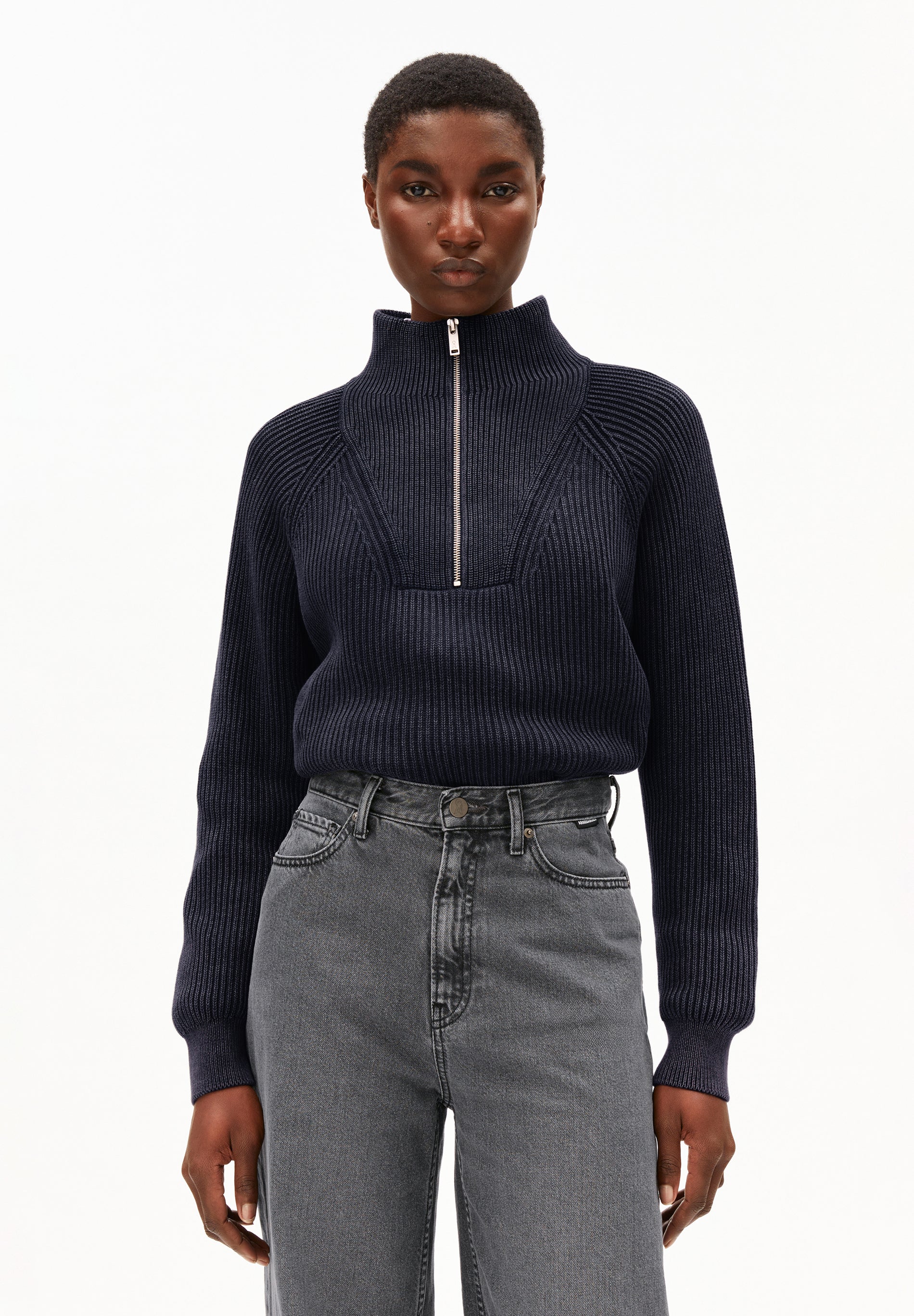 ArmedAngels - Ronyiaas GMT Dye Pullover in Night Sky