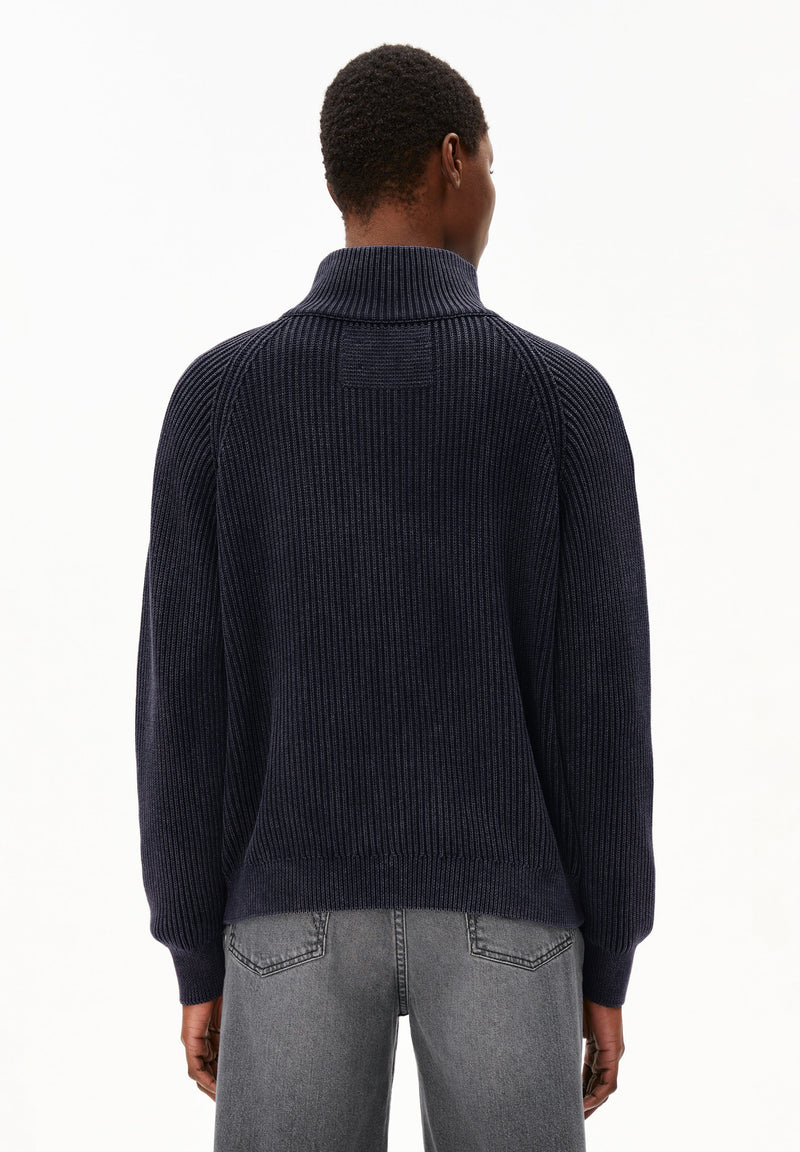 ArmedAngels - Ronyiaas GMT Dye Pullover in Night Sky