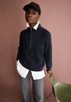 ArmedAngels - Ronyiaas GMT Dye Pullover in Night Sky