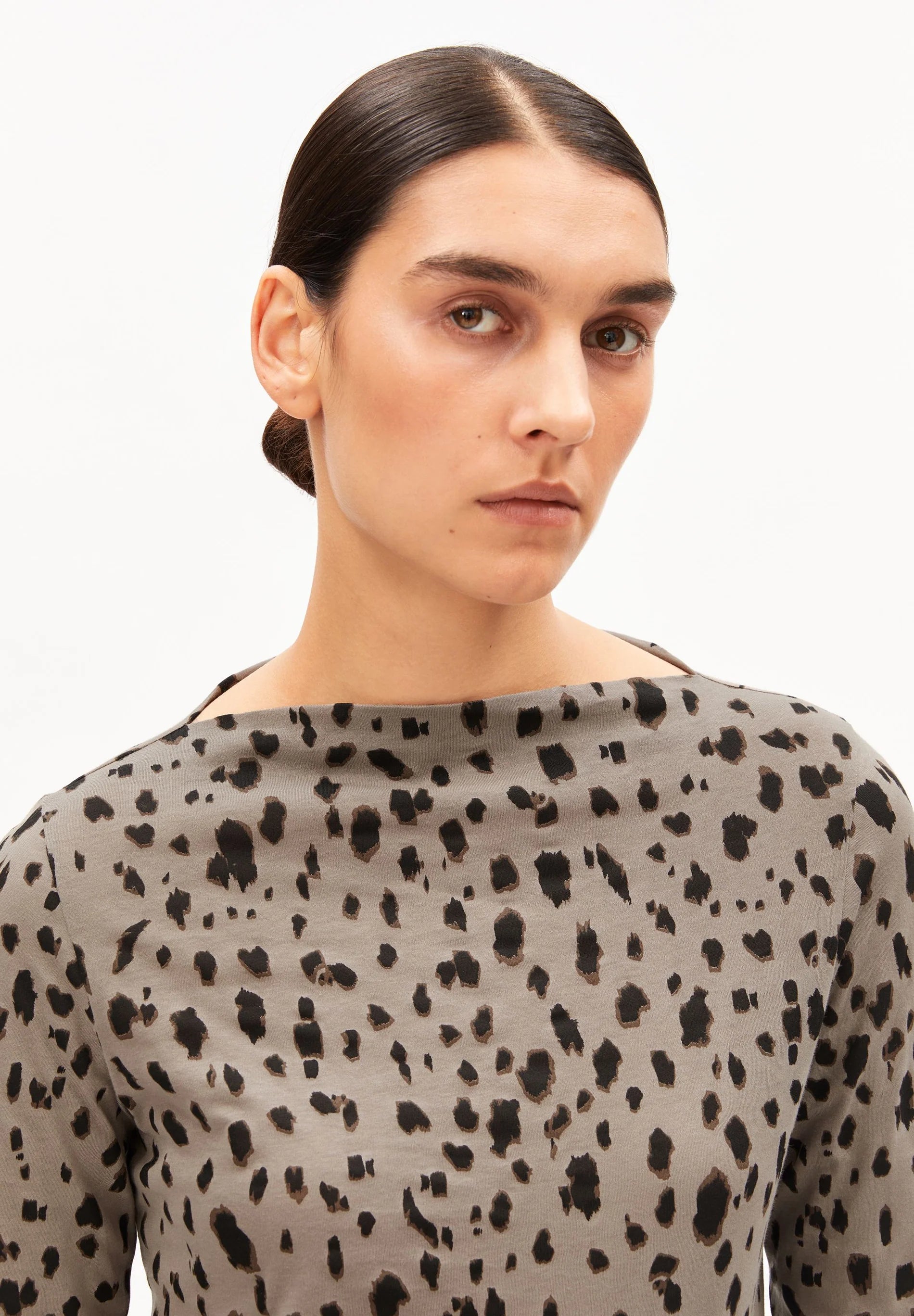 ArmedAngels - Leo Long Sleeve in Walnut Cream