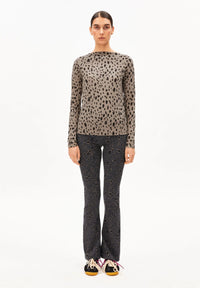 ArmedAngels - Leo Long Sleeve in Walnut Cream