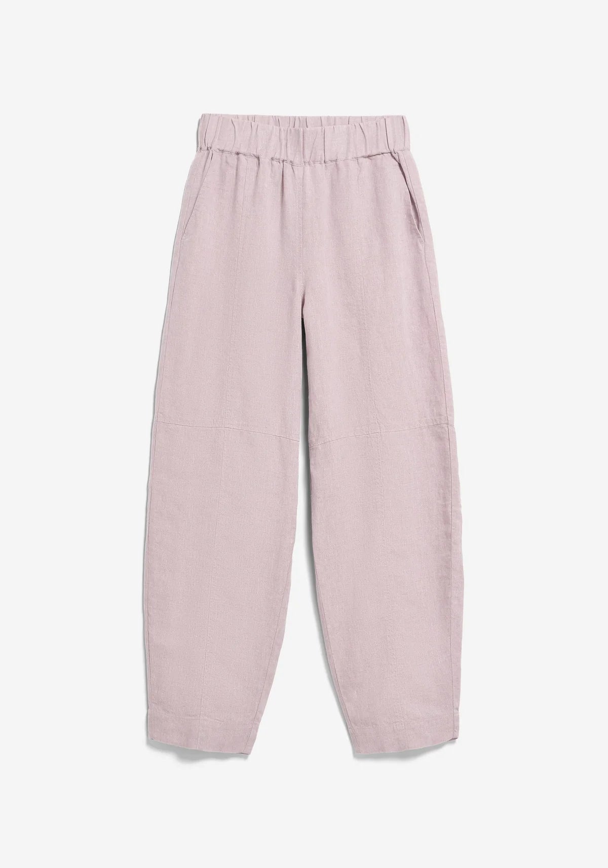 ArmedAngels - Pure Linen Pull On Barrel Pant in Pink Mist