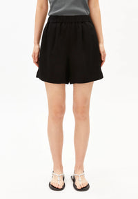 ArmedAngels - Linen Blend Pull On Short in Black