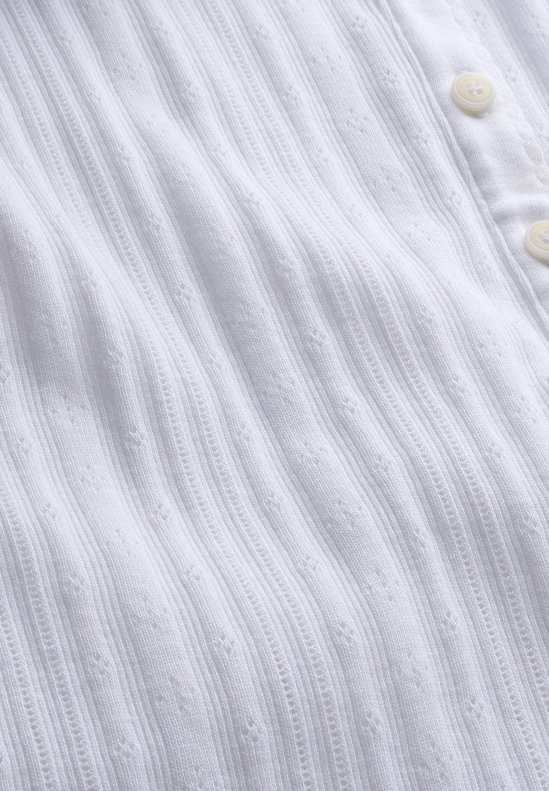 ArmedAngels - Pointelle Top in White