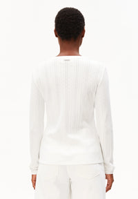 ArmedAngels - Pointelle Cardigan in White