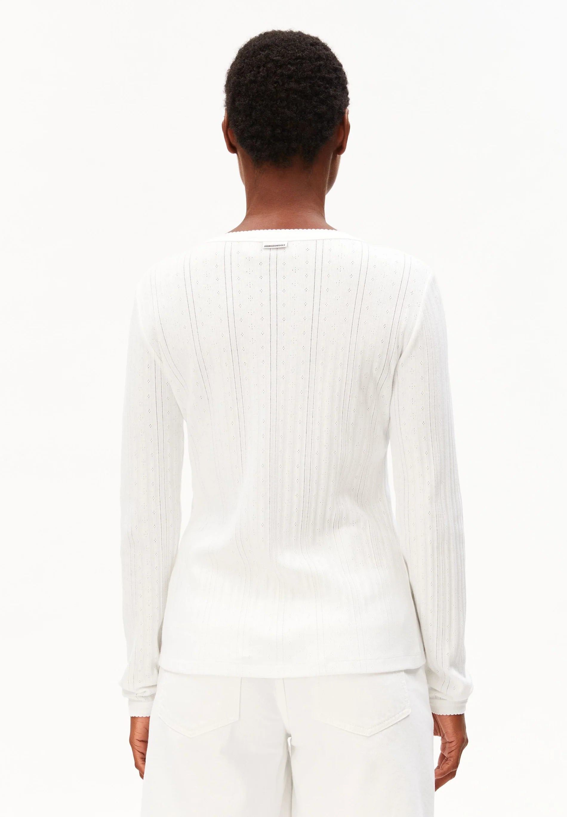 ArmedAngels - Pointelle Cardigan in White