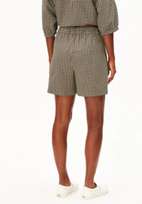 ArmedAngels - Vichy Seersucker Short in Foam-Dried Palm