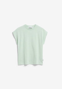 ArmedAngels - Slub Jersey Stripe T-Shirt in Oatmilk-Foam