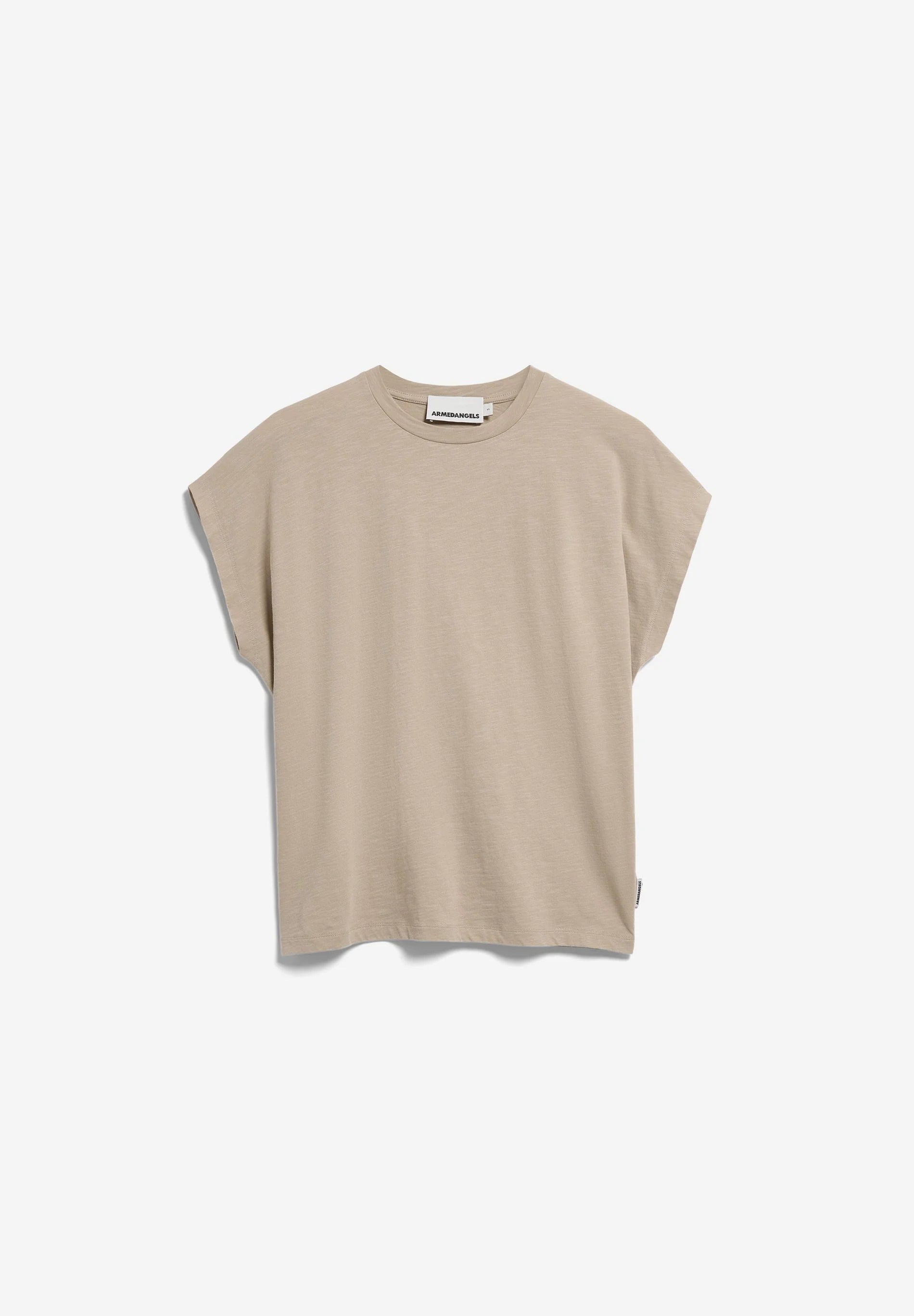 ArmedAngels - Slub Jersey T-Shirt in Sand Stone
