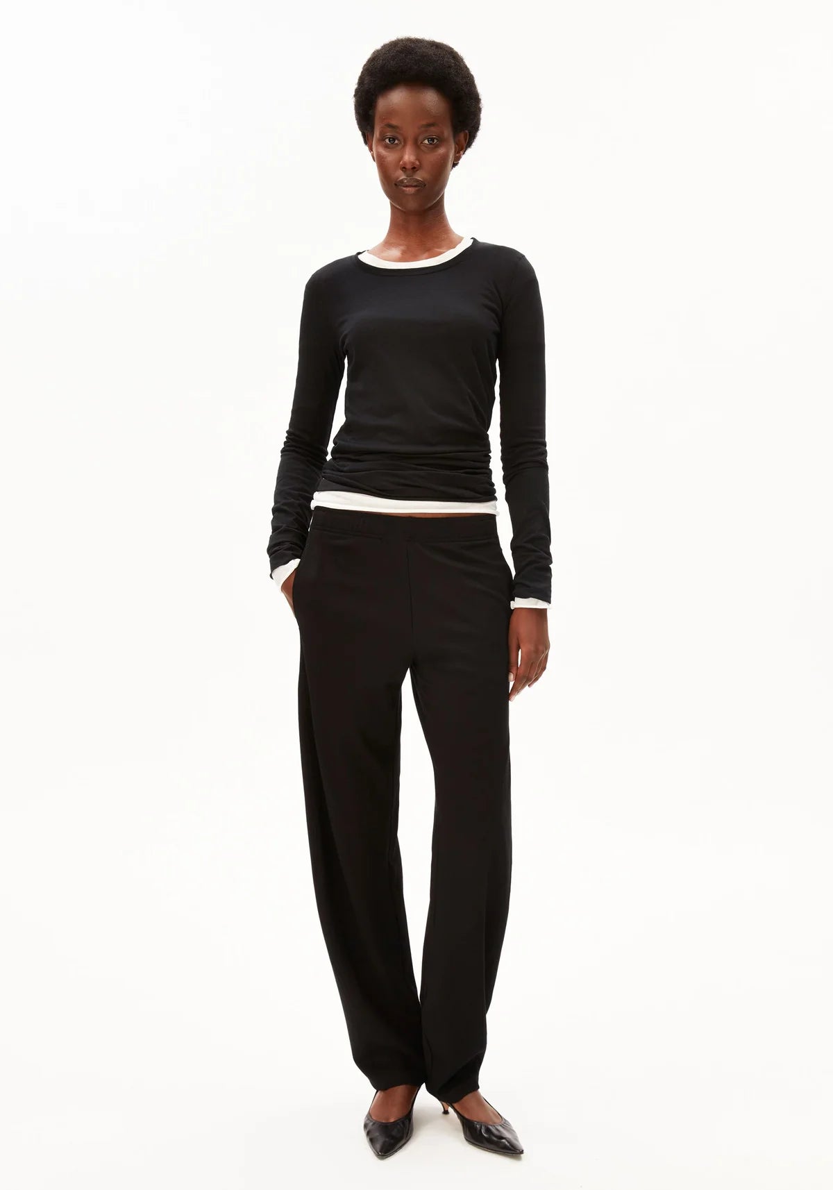 ArmedAngels - Basic Barrel Jersey Pant