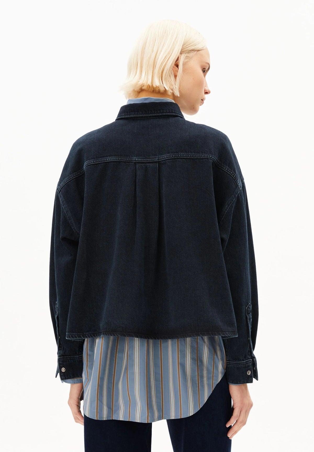 ArmedAngels - Nalaani Denim Blouse in Rinse