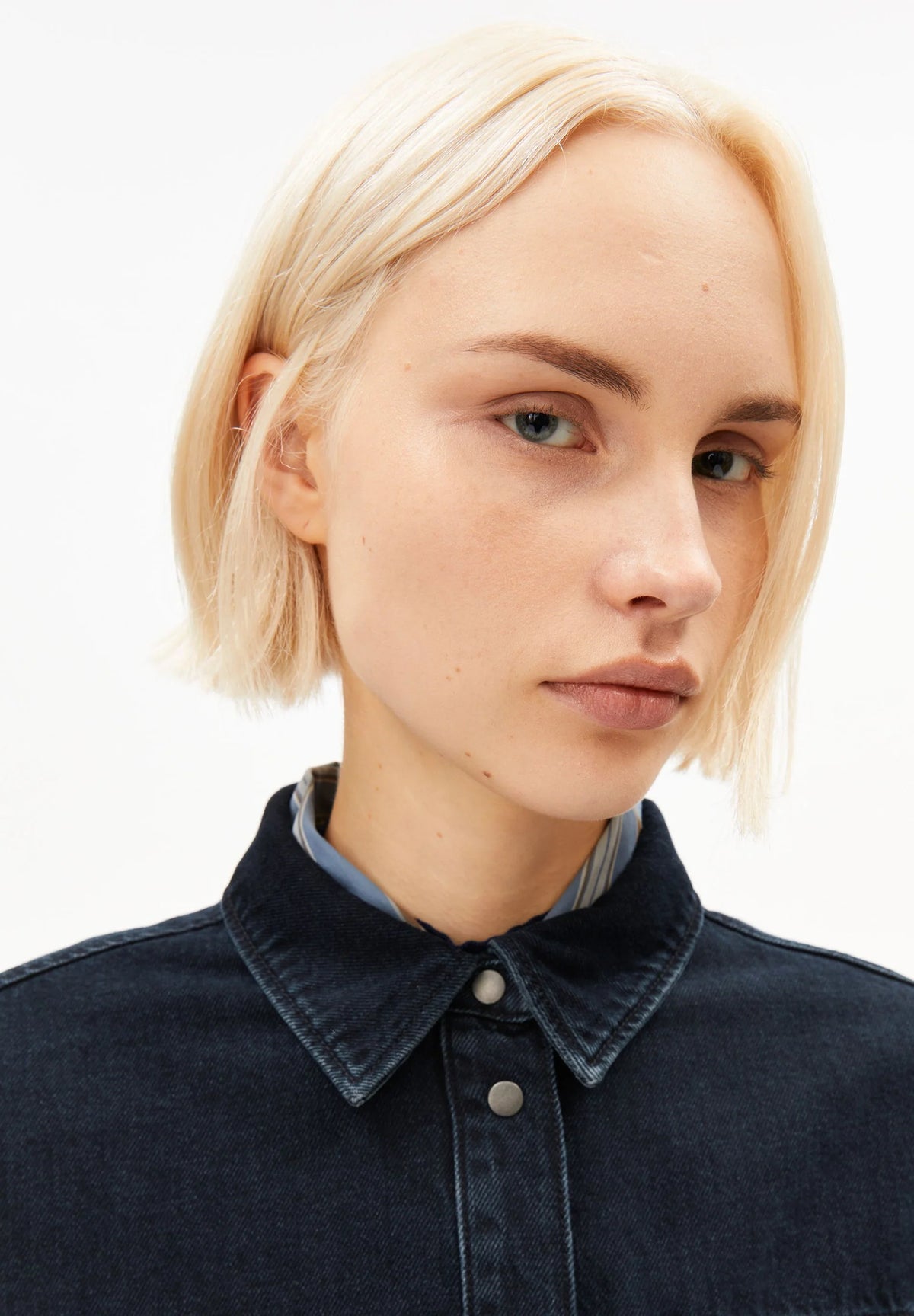 ArmedAngels - Nalaani Denim Blouse in Rinse