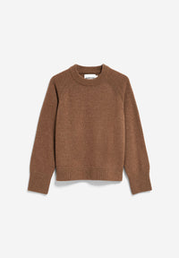 ArmedAngels - Wool Knit Sweater in Claystone Melange