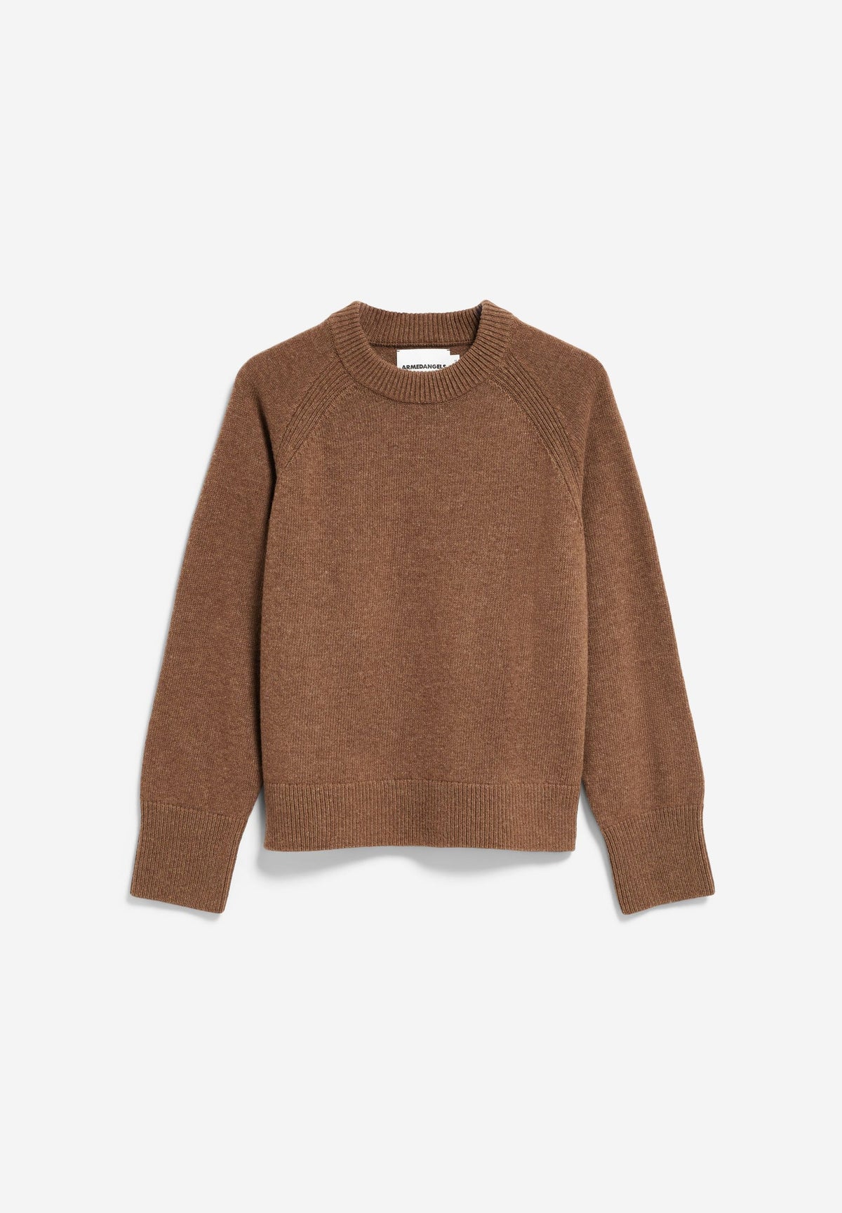 ArmedAngels - Wool Knit Sweater in Claystone Melange