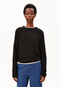 ArmedAngels - Merinaa Links Links Sweater in Black