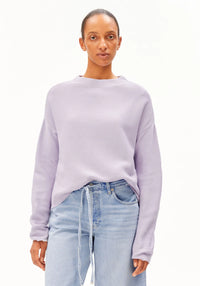 ArmedAngels - Merinaa Links Links Sweater in Moonlit Lilac