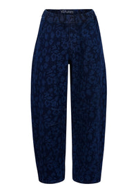 Yoga Jeans - Malia Relaxed Floral Barrel Jeans in Blissful