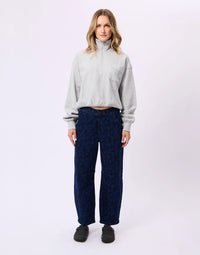Yoga Jeans - Malia Relaxed Floral Barrel Jeans in Blissful