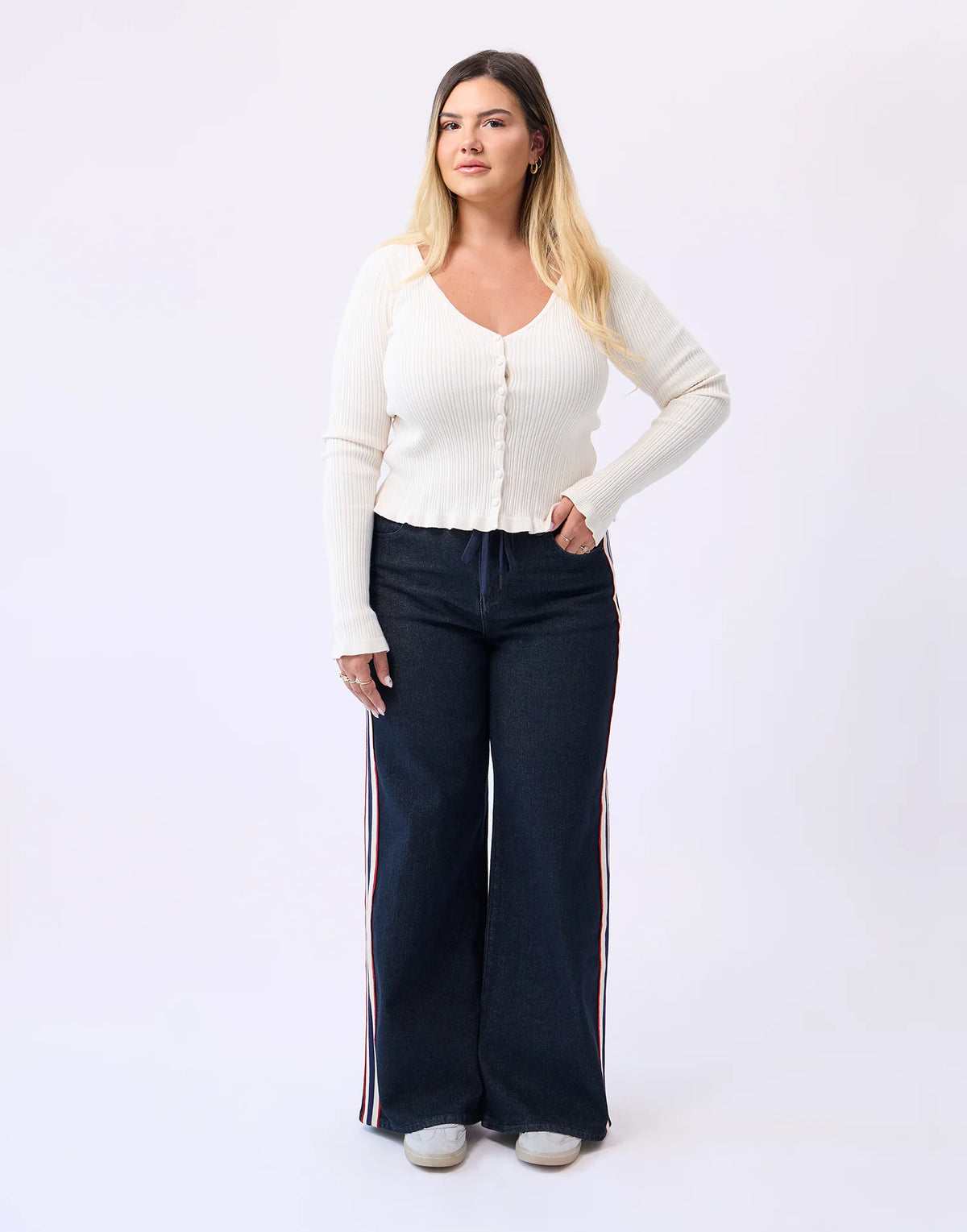 Yoga Jeans - Lily Wide Leg Jeans in Aspen