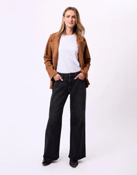 Yoga Jeans - Lily Wide Leg in Ashwood