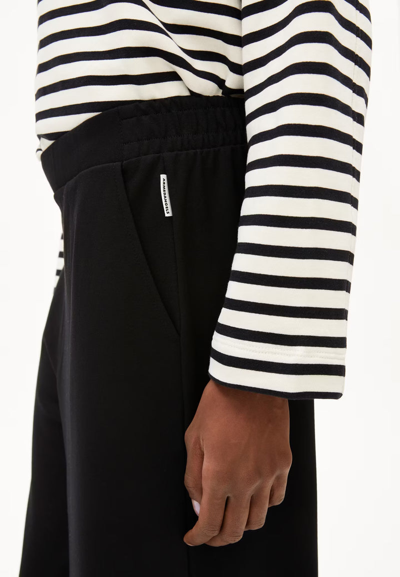 ArmedAngels - Himaari Jersey Pant in Black