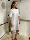 Suncoo - Chella Dress in Blanc Casse