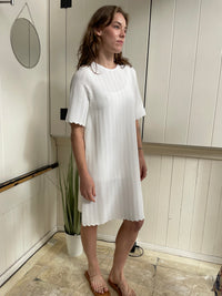 Suncoo - Chella Dress in Blanc Casse
