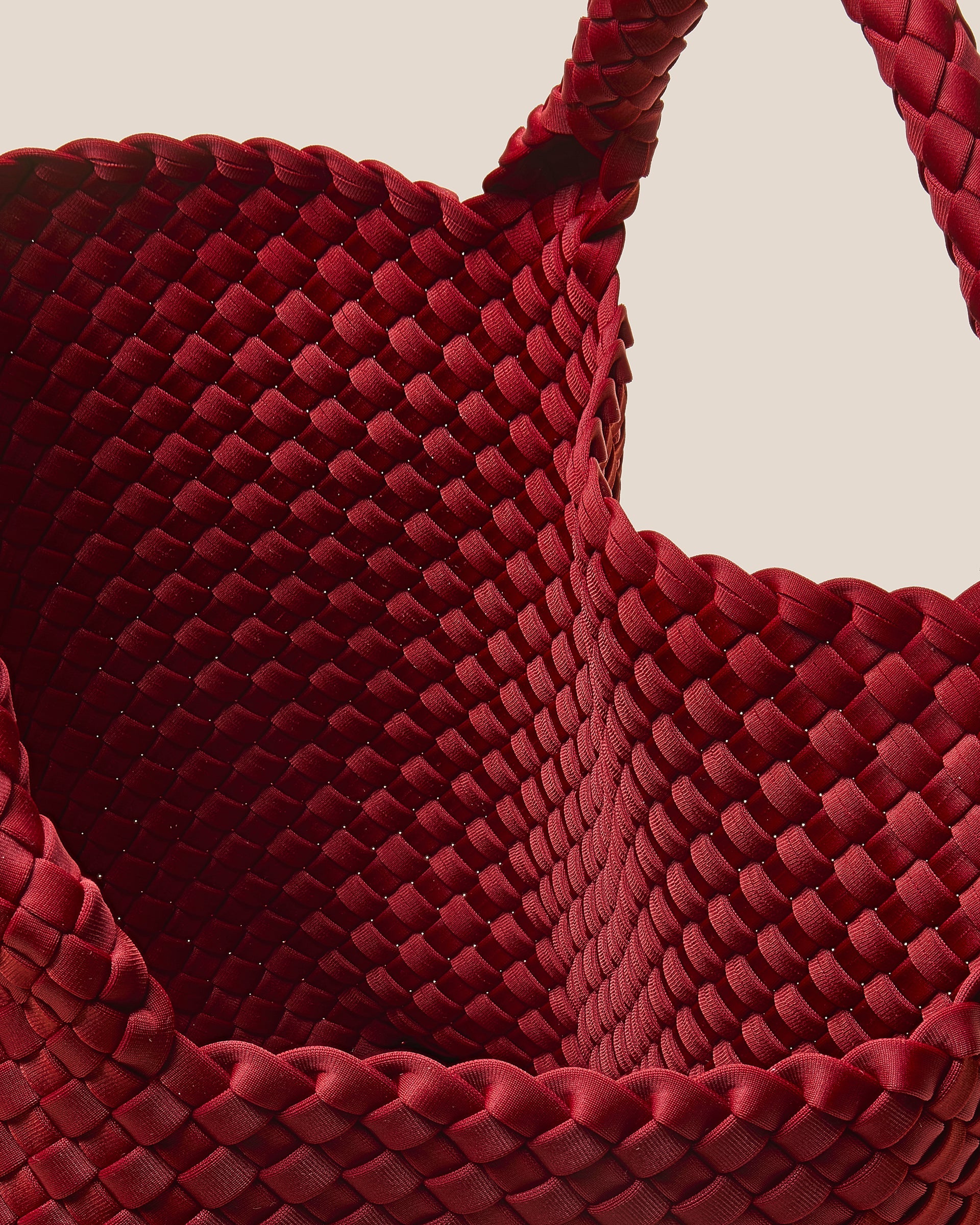NAGHEDI - St Barths Medium Tote - Rosso