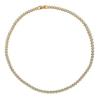 LimLim Accessories - Bezel Tennis Necklace