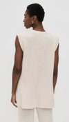 Splendid - Cella Jane Collection - Tunic Sweater Vest in Pearl