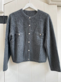 Meilleur Moment - Cashmere Cardigan in Grey