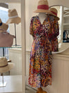 Velvet - Carol - Printed Viscose Dress - Cheetah