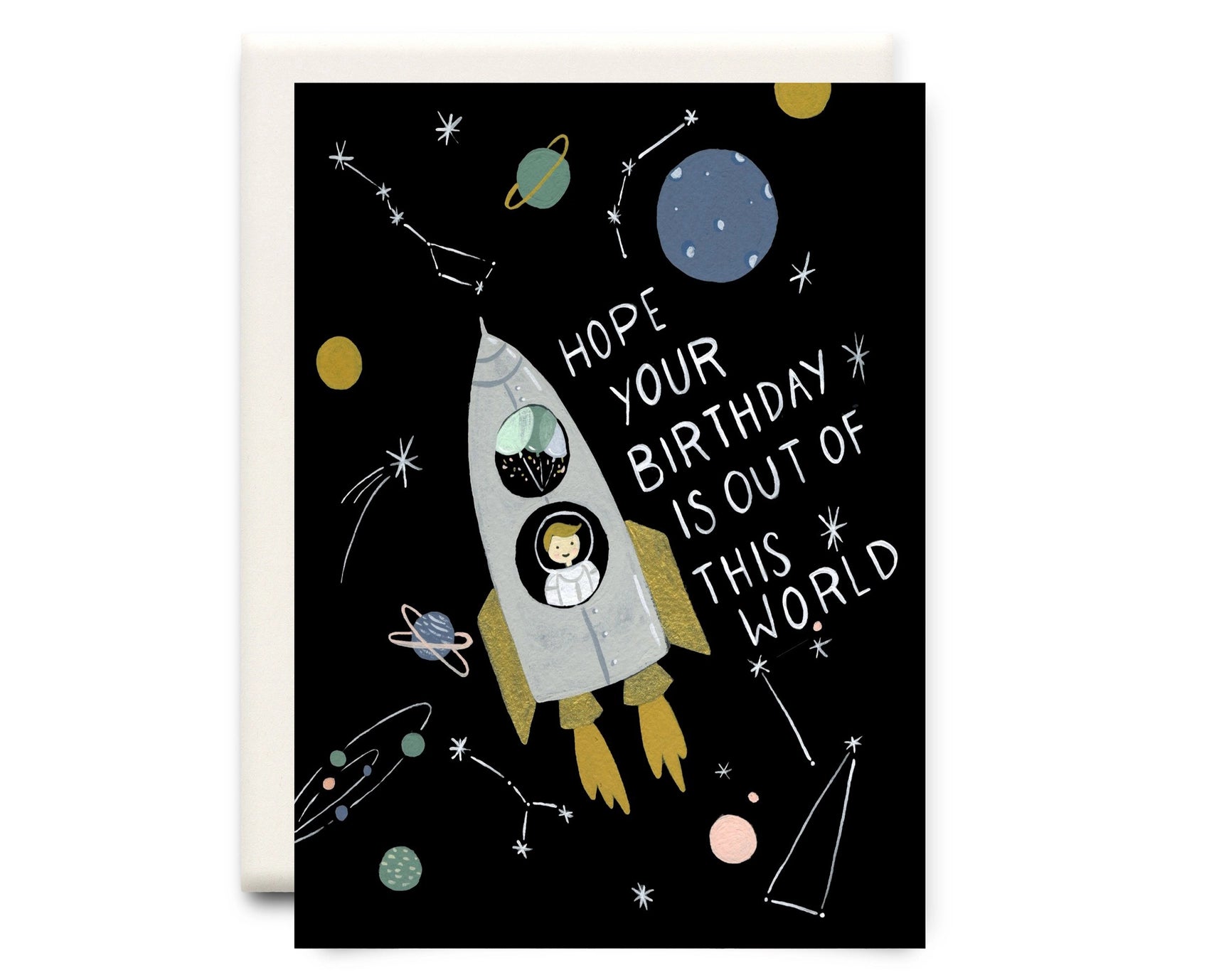 Inkwell Cards - Out of this World - Birthday Greeting Card