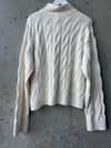 Splendid - Cella Jane Collection - Half Plaket Sweater in Snow