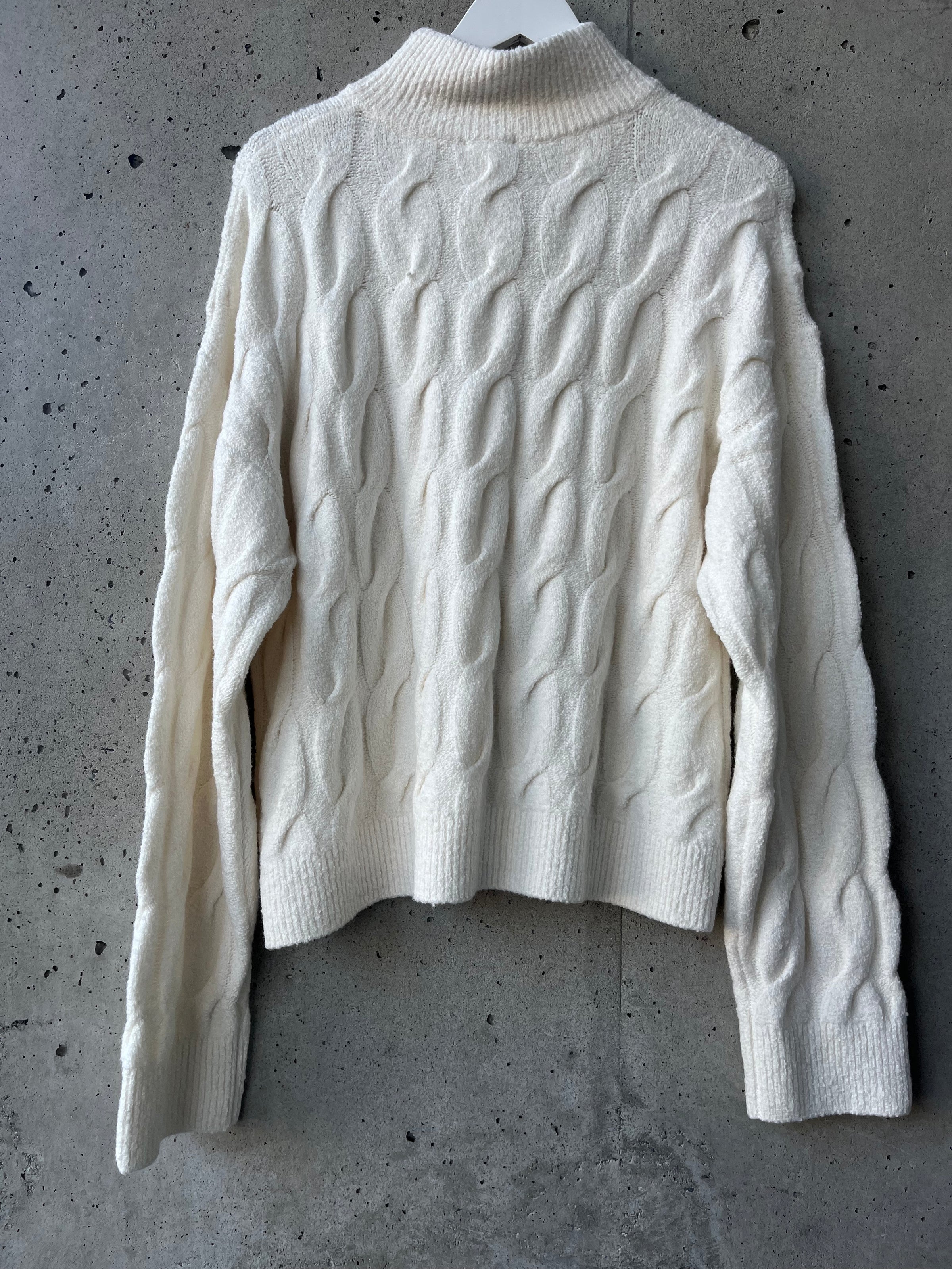 Splendid - Cella Jane Collection - Half Plaket Sweater in Snow