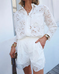 Splendid - Cella Jane Collection - Eyelet Shorts