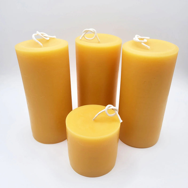 EastVan Bees - Wide Pillar Candles
