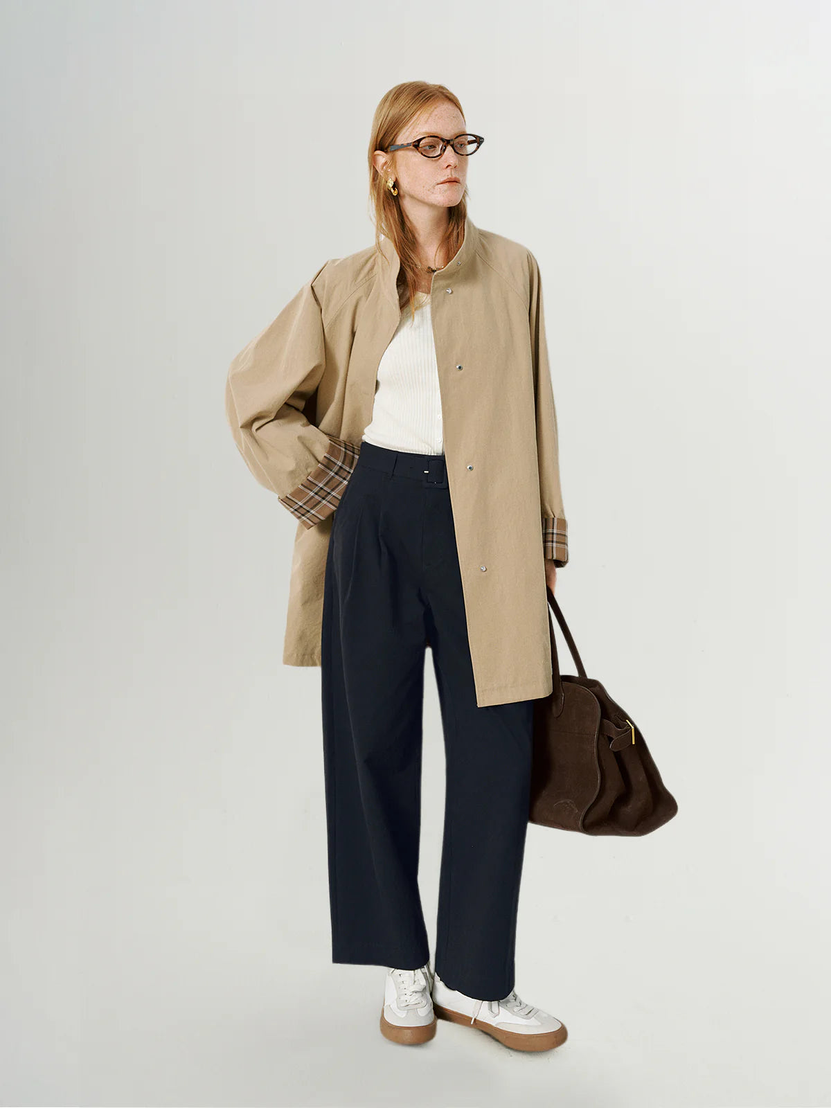 Meilleur Moment - Trench Coat in Khaki
