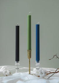ZOET Studio - Ribbed Thick Taper Candle