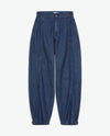 YERSE - Balloon Fit Jeans in Indigo Blue