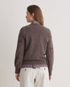 YERSE - Flower Embroidery Jumper in Fondo Piedra